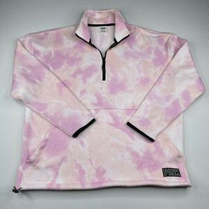 Victoria's Secret PINK 1/2 Zip Fleece Sweater Pullover